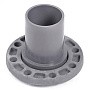 Патрубок гладкий НПВХ SDR26 DN 225 с металлическим фланцем DN 200 PN 10 Хемкор