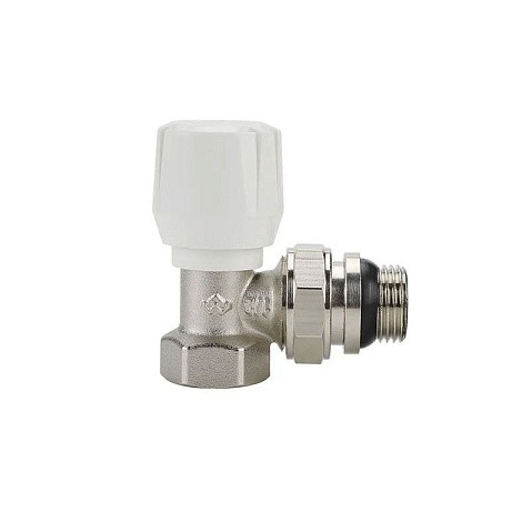 Клапан радиаторный VARMEGA VM10011 DN15 PN10 угловой G-1/2'' с уплотнением муфта-штуцер купить в Ярославле | "Проконсим"