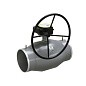 Кран стальной шаровой цельносварной LD Regula, DN 250 PN 25, 510мм, стандартнопроходной, приварной с редуктором купить в Ярославле | "Проконсим"