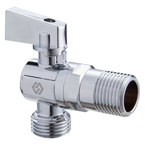 Краны латунные шаровые угловые MVI BV.463 DN 15-15 PN 10 штуцер бабочка купить в Ярославле | "Проконсим"