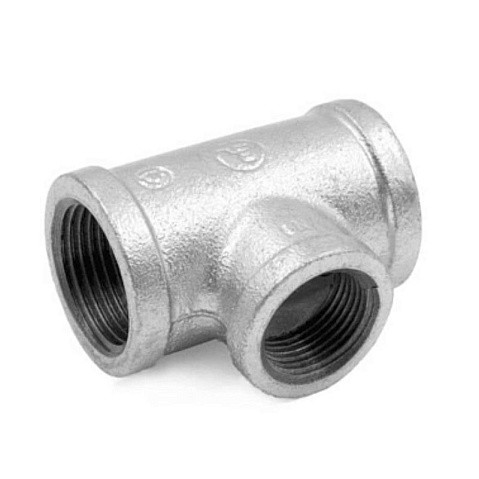 Тройник чугунный оцинкованный DN40-25-40 PN16 переходный Fittex Plus купить в Ярославле | "Проконсим"