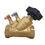 Клапан балансировочный латунный DN40 PN25 наклонный муфта-муфта Kvs 20,6 м³/ч с измерительными ниппелями GALA Тип. 1206 купить в Ярославле | "Проконсим"