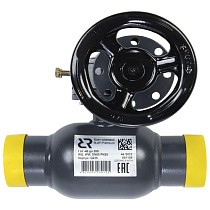 Краны стальные шаровые регулирующие DN 65-600 PN 25 цельносварные приварные с редуктором RJIP-WW РИДАН купить в Ярославле | "Проконсим"