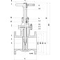 Задвижка чугунная 30ч6бк DN 150 PN 16 фланцевая параллельная ЛМЗ Семенов купить в Ярославле | "Проконсим"