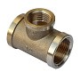 Тройник латунный DN 20-15-20 PN 40 муфта-муфта-муфта переходный купить в Ярославле | «Проконсим»