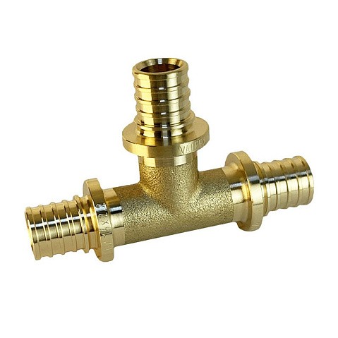 Тройники латунные для PEX труб DN 16-20 PN 16 под надвижную гильзу переходные Valfex VF.431.AF купить в Ярославле | "Проконсим" Тройники латунные для PEX труб DN 16-20 PN 16 под надвижную гильзу переходные Valfex VF.431.AF купить в Ярославле | "Проконсим"
