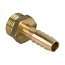 Штуцер латунный DN 15 PN 40 НР1/2'' с ершом под шланг d14мм прямой купить в Ярославле | "Проконсим"