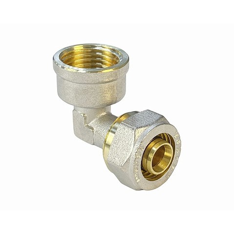 Угольники латунные для PEX труб DN 16-20 PN 10 обжимные никелированные с внутренней резьбой Valfex VF.352.N купить в Ярославле | "Проконсим" Угольники латунные для PEX труб DN 16-20 PN 10 обжимные никелированные с внутренней резьбой Valfex VF.352.N купить в Ярославле | "Проконсим"