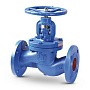 Клапан запорный (вентиль) DN 15 PN 16 фланцевый 130мм до 160гр. графитовый чугунный FAF 2130015 купить в Ярославле | "Проконсим"