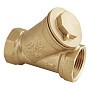 Фильтр сетчатый латунный DN 15 PN 16 муфтовый косой грубой очистки AquaHit FW.110.04 купить в Ярославле | "Проконсим"