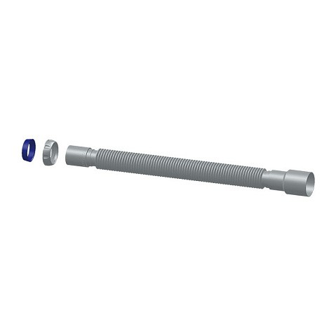 Труба гофрированная Unicorn D155, 40х50 гибкий отвод, 1 1/2'' х40 с уплотнительным кольцом, 1500мм купить в Ярославле | "Проконсим"